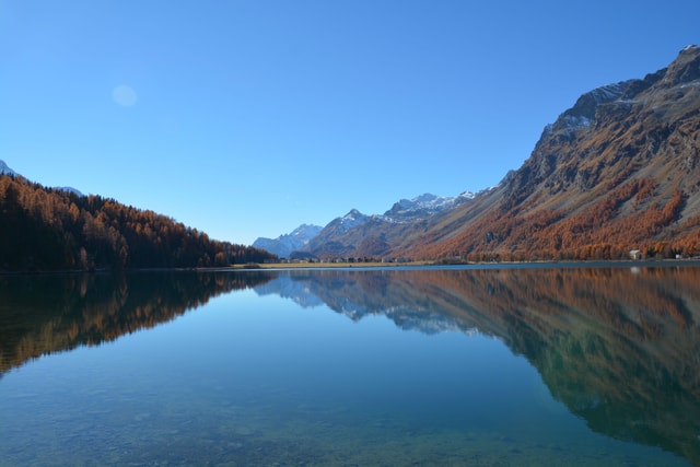 Autumn vacation Engadin Switzerland